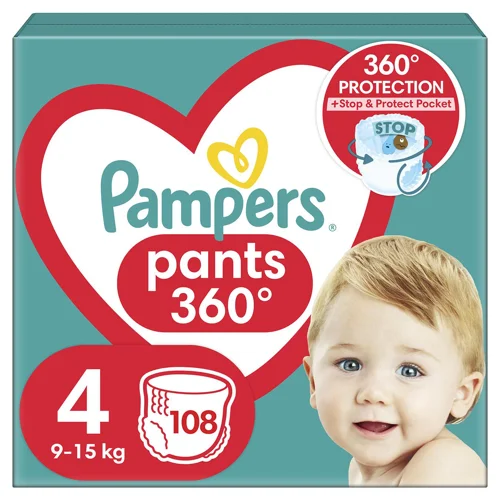Підгузки-трусики Pampers Maxi 4 9-15кг 108шт