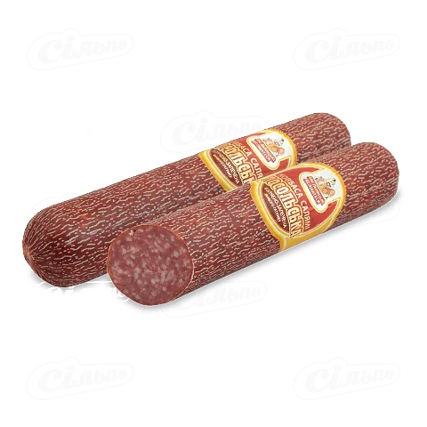 Ковбаса «Проскурів-Агро» «Салямі Посольська» варено-копчена вищого ґатунку малий батон, кг