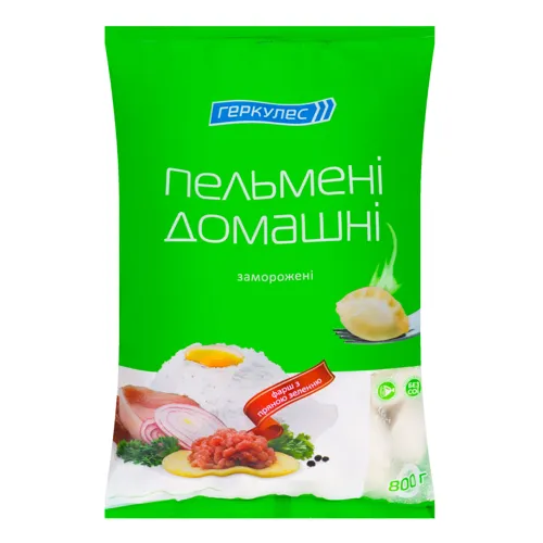 Пельмені Домашні Геркулес м/у 800г