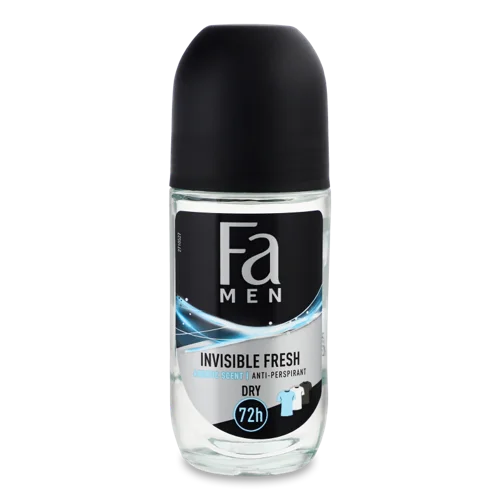 Антиперспірант Роликовий Aquatic Scent Invisible Fresh Dry Fa Men 50мл