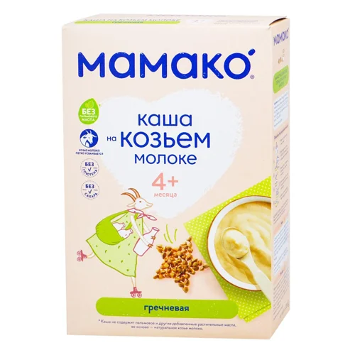 Каша Мамако гречана на козячому молоці 200г