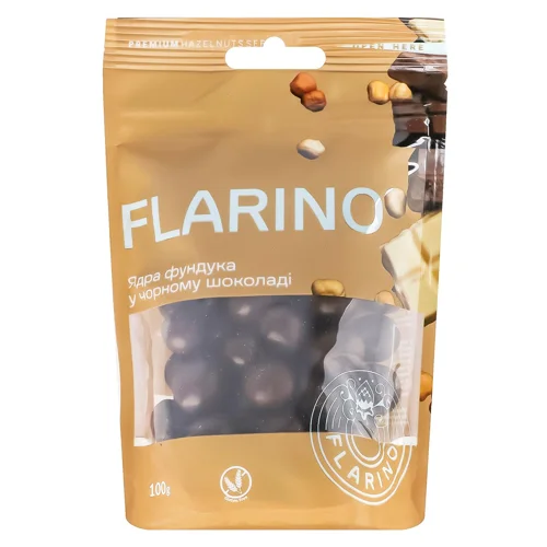 Фундук Flarino у чорному шоколаді 100г