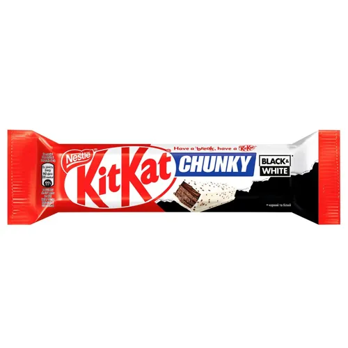 Батончик NESTLE® KITKAT® Chunky Black&White 42г