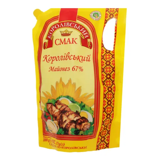 Майонез 67% Королівський Королівський смак д/п 1кг