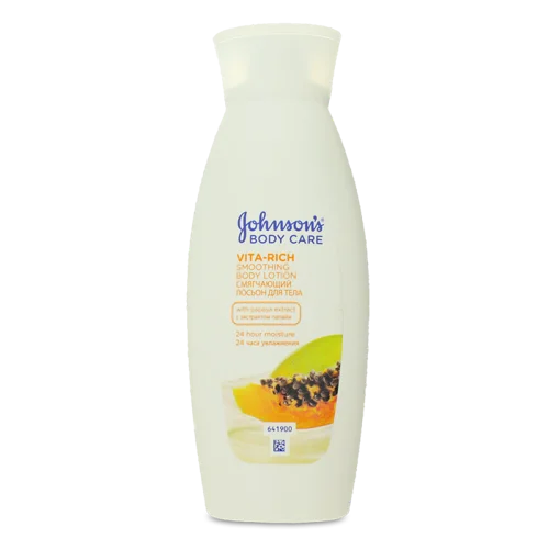 Лосьйон Johnson's Vita-Rich для Тіла з Екстрактом Папайї, В/ґ, 250мл, 6 шт.