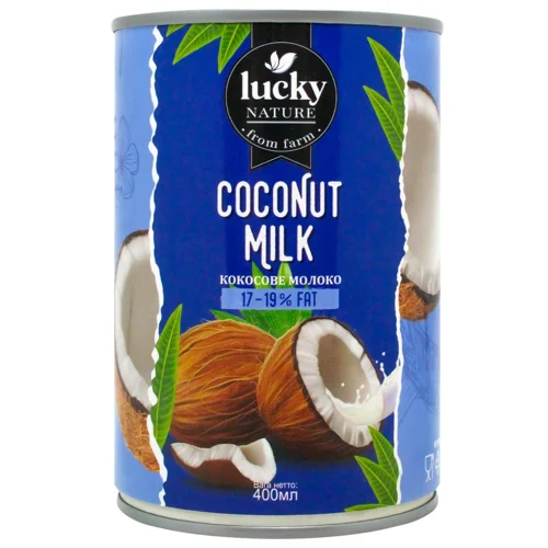 Молоко Lucky кокосове 400мл