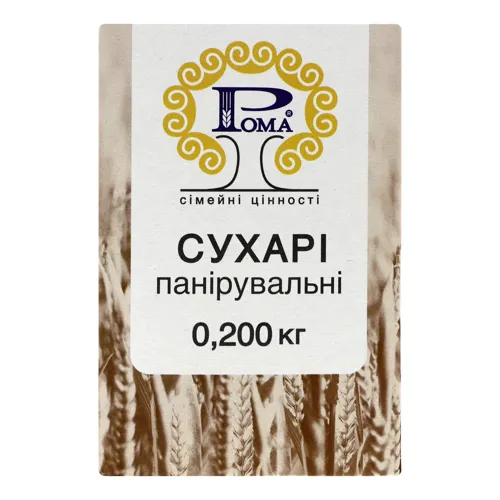 Сухарі панірувальні Рома
