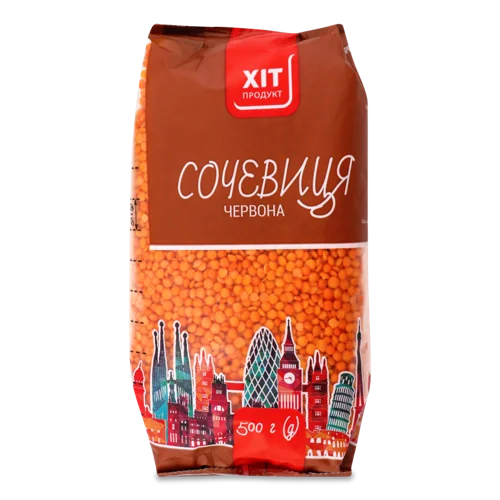 Сочевиця Червона Вищого Ґатунку, м/у 500г