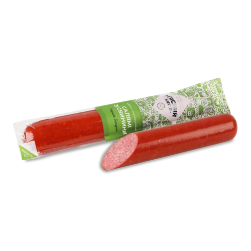 Ковбаса Салямі Зі Свинини Напівкопчене М'ясний Хутір, кг