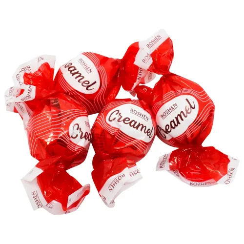 Цукерки Roshen Creamel з горіховою начинкою