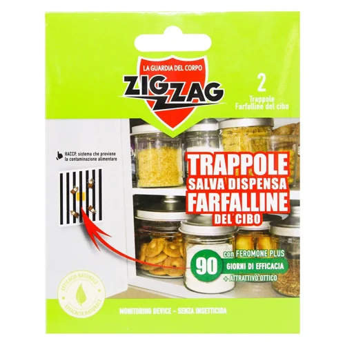 Засіб ZigZag проти харчової молі з феромонами 2шт