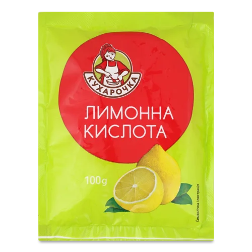 Лимонна Кислота, Вищого Ґатунку, 100 Г