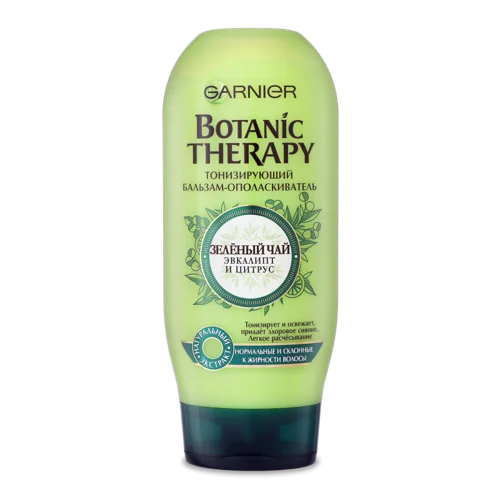 Бальзам-ополіскувач Для Волосся Зелений Чай, Евкаліпт І Цитрус Botanic Therapy Garnier, 200мл