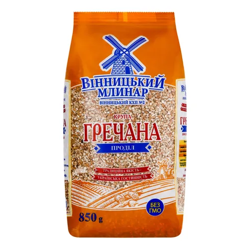 Крупа гречана Проділ Вінницький Млинар м/у 850г