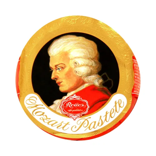 Цукерки-медальйони шоколадні Mozart Pastete Reber м/у 37г