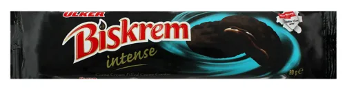 Печиво з какао з начинкою з шоколадного крему Intense Biskrem Ulker м/у 80г