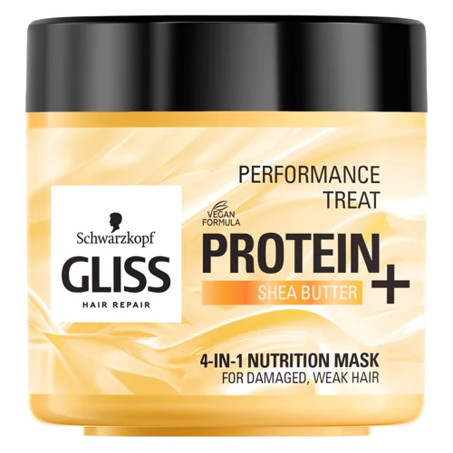 Маска Gliss Performance Treat 4в1 Живлення для пошкодженого ослабленого волосся 400мл