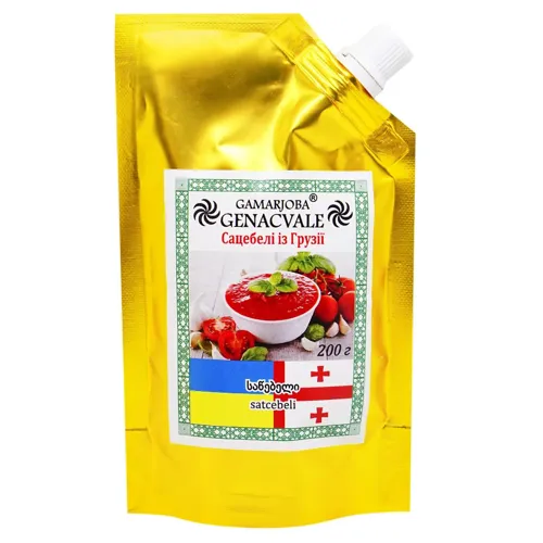 Соус Gamarjoba Genacvale Сацебелі із Грузії 200г