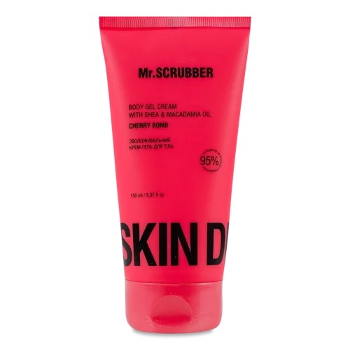 Крем-гель Для Тіла Зволожувальний Cherry Bomb Skin Delights Mr.Scrubber, 150мл