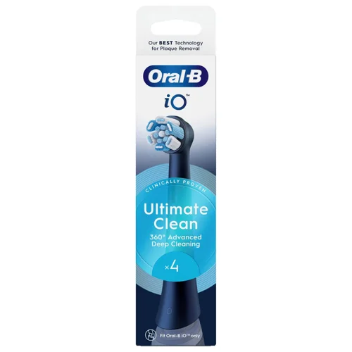 Насадки для електричної зубної щітки Oral-B iO Максимальне очищення 4шт