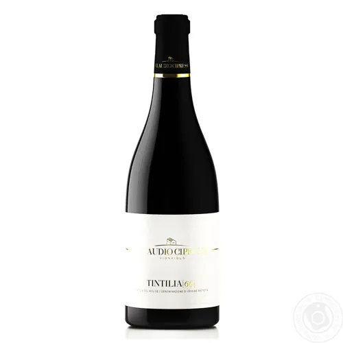 Вино Claudio Cipressi Tintilia червоне сухе 14,5% 0,75л