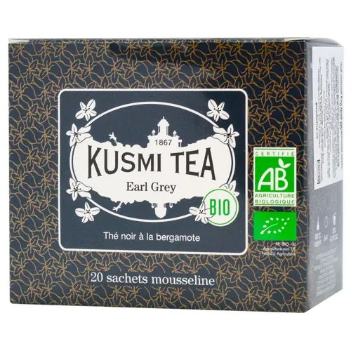 Чай чорний Kusmi Tea Ерл Грей органічний 2г*20шт