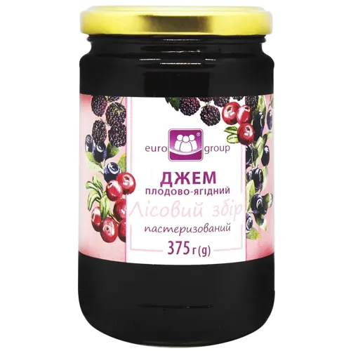 Джем Eurogroup Лісовий збір 375г