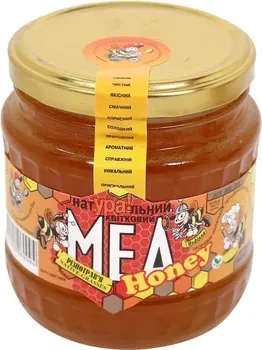 Мед натуральний «Мед Поділля» з різнотрав'я 670г