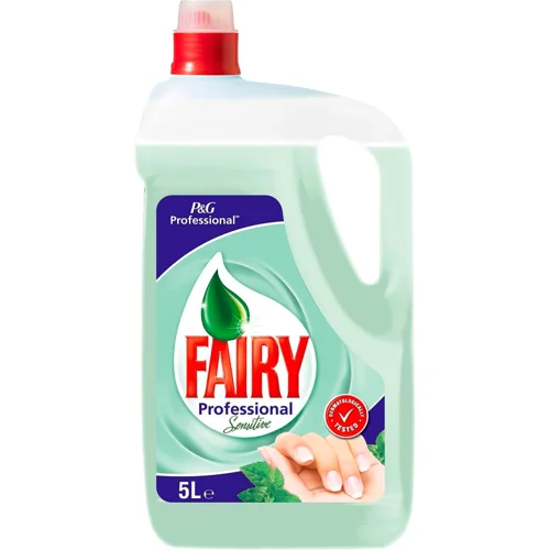Дитячий Засіб Для Посуду Fairy Sensitive 5л, натуральна оболонка