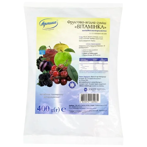 Суміш фруктова Артика Вітамінка 400г