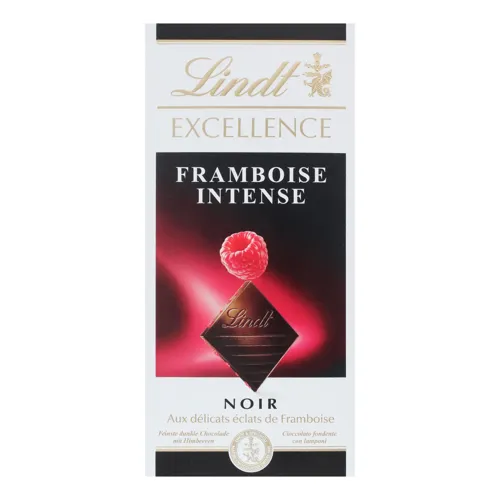 Шоколад чорний Framboise Intense Excellence Lindt к/у 100г