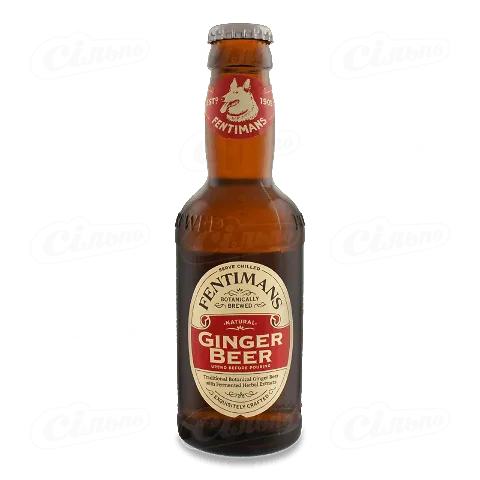Напій Fentimans Ginger Beer безалкогольний сильногазований, 0,2л