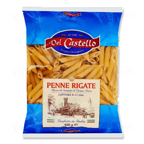 Вироби макаронні Del Castello «Пенне рігате», 400г