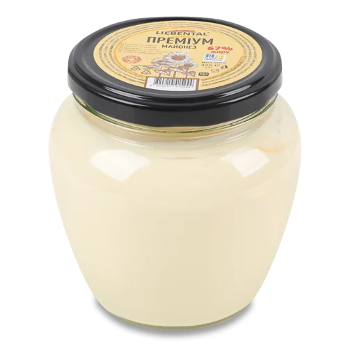 Майонез Вищого Ґатунку 67% Liebental, с/б 440г