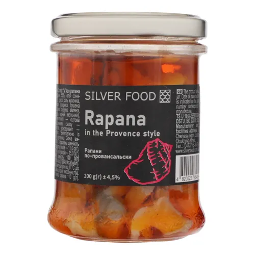 Рапани по-провансальськи Silver Food с/б 200г