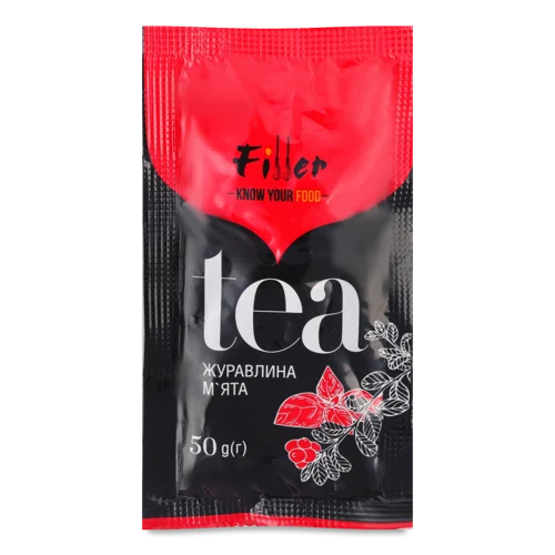 Концентрат Для Безалкогольного Напою Пастеризований Журавлина-М'ята, 50г