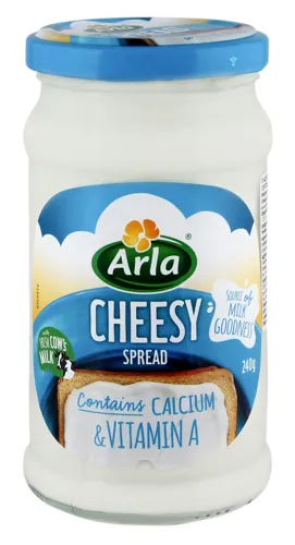 Сир плавлений 65% з кальцієм та вітамінами Arla 240г