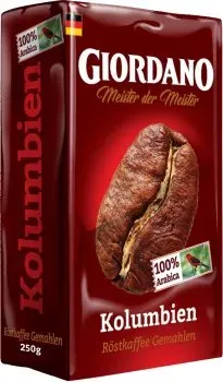 Кава молотий Giordano Colombia 250г