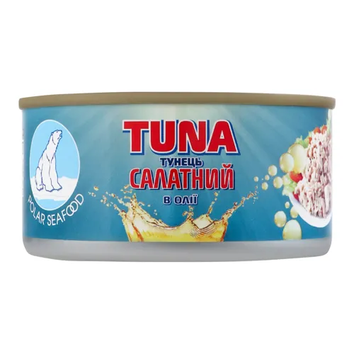 Тунець Polar Seafood салатний в олії