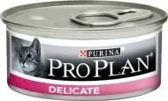 Консерва Pro Plan Delicate паштет з індичкою 85г