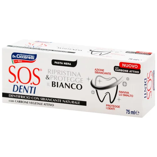 Зубна паста SOS Denti Безпечне відбілювання 75мл