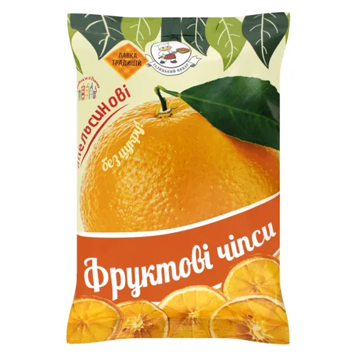 Чіпси фруктові «Апельсинові» Лавка традицій 40г