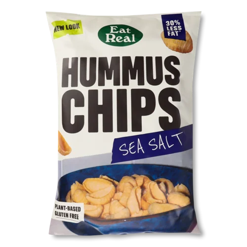 Снеки Нутові Eat Real Солені, в/ґ, 100г