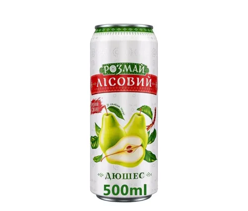 Напій безалкогольний Розмай Лісовий Дюшес сильногазований на ароматизаторах 0.5л