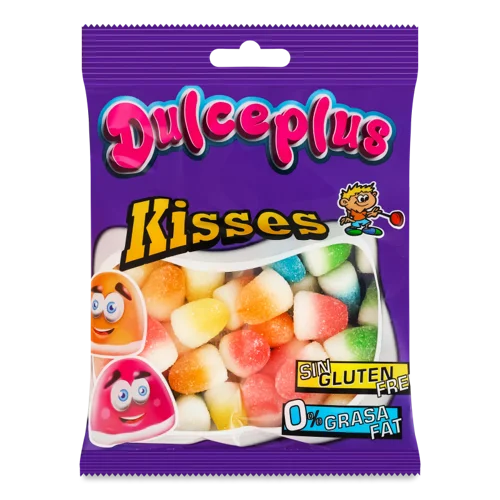 Жувальні Цукерки Kisses Dulceplus, в/ґ, 100г