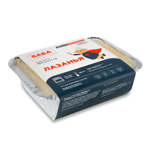 Лазанья Заморожена Баба Peredala, к/у, 400г