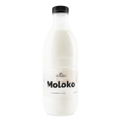 Молоко Пастеризоване 3.2% Бараново, п/пл, 1л