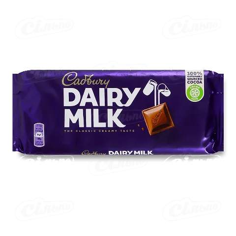 Шоколад молочний Cadbury, 110г