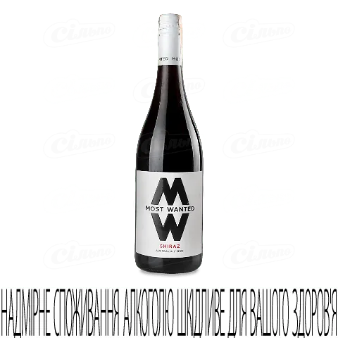 Вино Most Wanted Aussie Shiraz, 0,75л