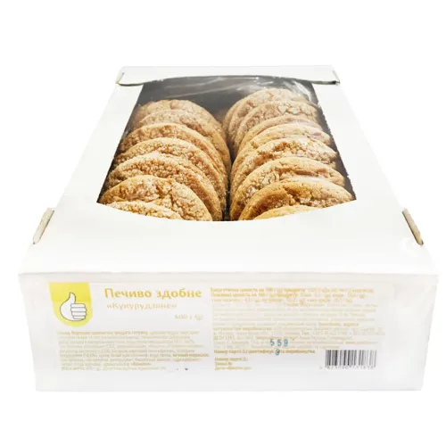 Печиво Pouce Кукурудзяне здобне 400г